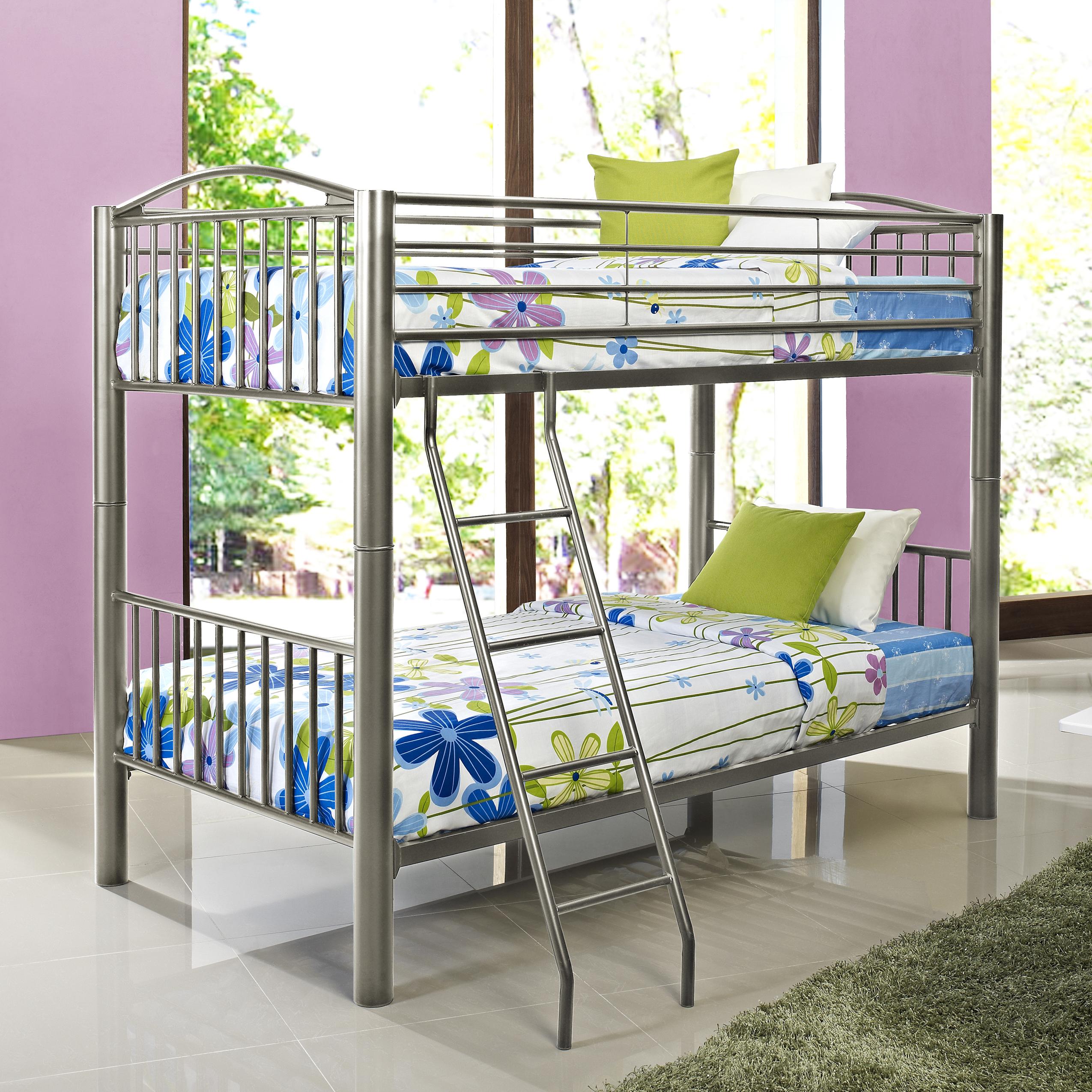 Powell Youth Beds and Bunks Heavy Metal Twin Over Twin Bunk Bed A1
